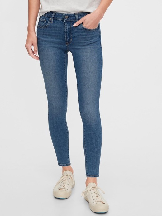Slika za Ženske legging jeans hlače srednje visokog struka od Gap