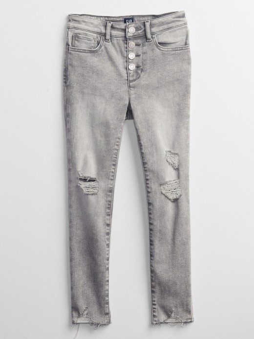 Slika za Skinny jeans hlače visokog struka za djevojčice od Gap