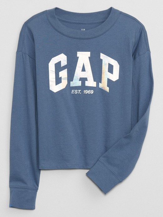 Slika za Gap logo majica dugih rukava za djevojčice od Gap