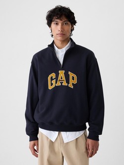 Gap logo muški pulover s povišenim ovratnikom