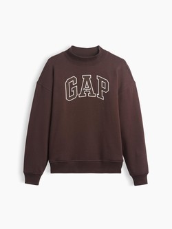 Gap logo ženski pulover s povišenim ovratnikom