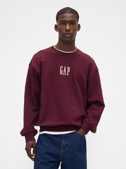 Gap logo muški oversized pulover