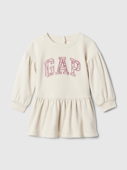 Gap logo haljina dugih rukava za bebe djevojčice