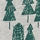 Pine Tree Green Print