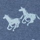Blue Horse Graphic