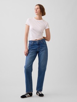 Ženske straight fit jeans hlače sa suženim nogavicama