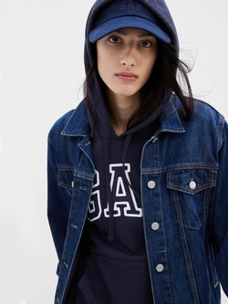 Gap logo ženski hoodie