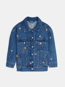 Denim jakna za djevojčice
