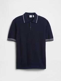 Pletena polo majica kratkih rukava za dječake