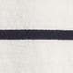 White Navy Stripe