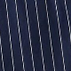 White Navy Stripe