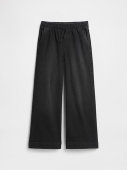 Wide leg denim hlače za deklice