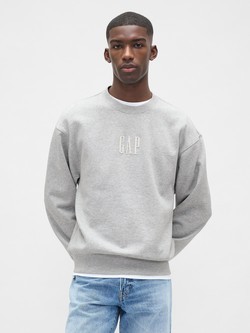 Gap logo muški oversized pulover
