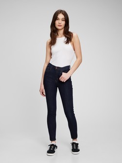 Ženske skinny jeans hlače visokog struka