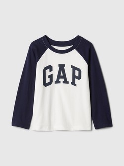 Gap logo majica dugih rukava za djecu dječake