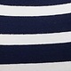Navy White Stripe