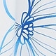 White & Blue Floral