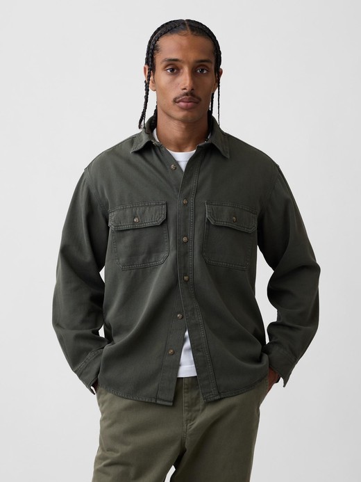 Slika za Muška relaxed fit denim košulja od Gap