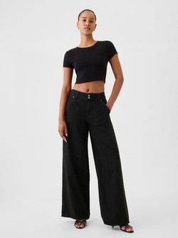 Ženske baggy jeans hlače