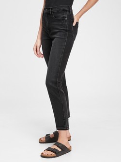 Ženske vintage slim jeans hlače visokog struka