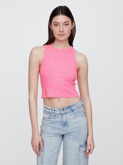 Gap logo ženska cropped majica bez rukava