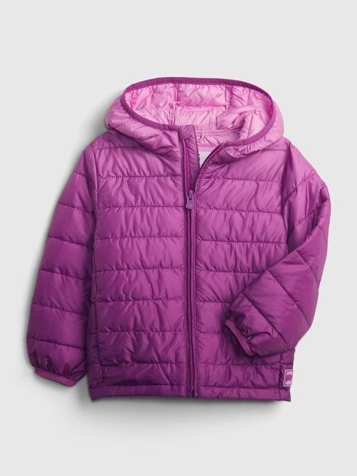 Slika za ColdControl prošivena jakna s dip-dye uzorkom za djecu djevojčice od Gap