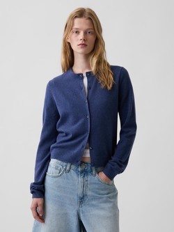 CashSoft cropped ženski kardigan