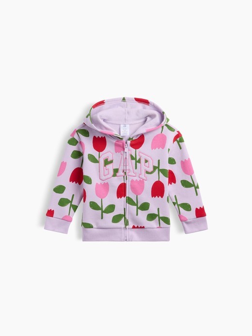 Slika za Gap logo hoodie s printom za djecu djevojčice od Gap