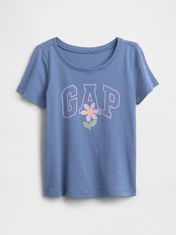 Gap logo majica kratkih rukava za djecu djevojčice