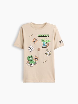Minecraft majica s otiskom za dječake