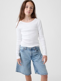 Gap mini logo majica dugih rukava za djevojčice