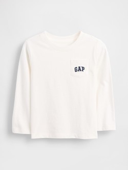 Gap logo majica dugih rukava za djecu dječake