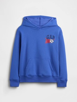 Relaxed hoodie s otiskom straga za dječake