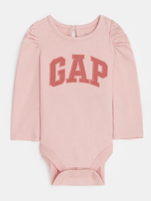 Slika za Gap logo body dugih rukava za bebe djevojčice od Gap