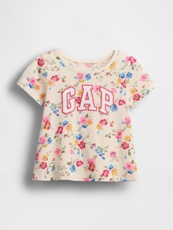 Gap logo majica kratkih rukava za djecu djevojčice