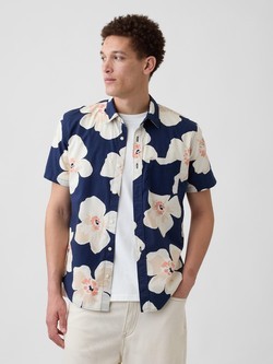 Muška košulja kratkih rukava s uzorkom