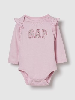 Gap logo body dugih rukava za bebe djevojčice