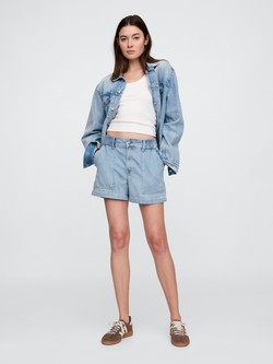Ženske denim kratke hlače