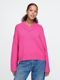 Ženski oversized pleten pulover