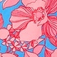 Red & Blue Floral