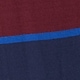 Navy Burgundy Stripe