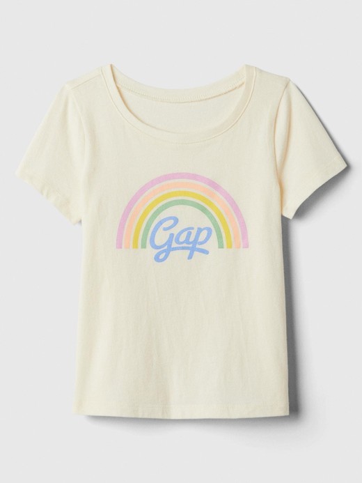 Slika za Gap logo majica kratkih rukava za djecu djevojčice od Gap