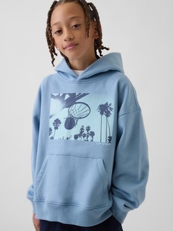 Gap logo hoodie s otiskom za dječake